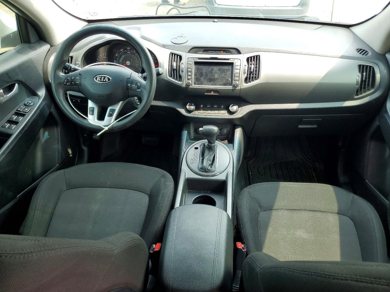 2012 Kia Sportage Lx Silver vin: KNDPBCA22C7213800