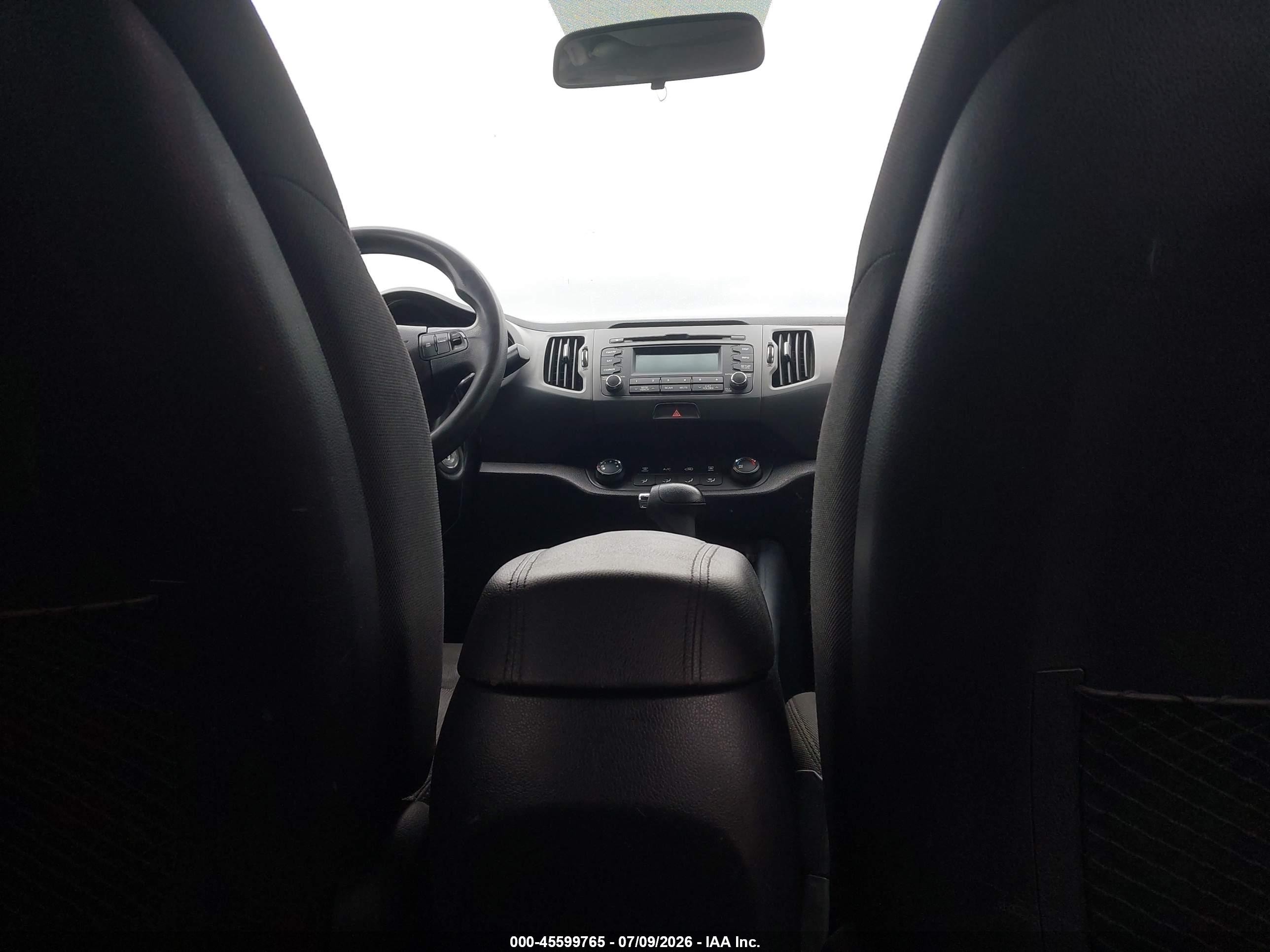 2013 Kia Sportage Lx Red vin: KNDPBCA22D7354786
