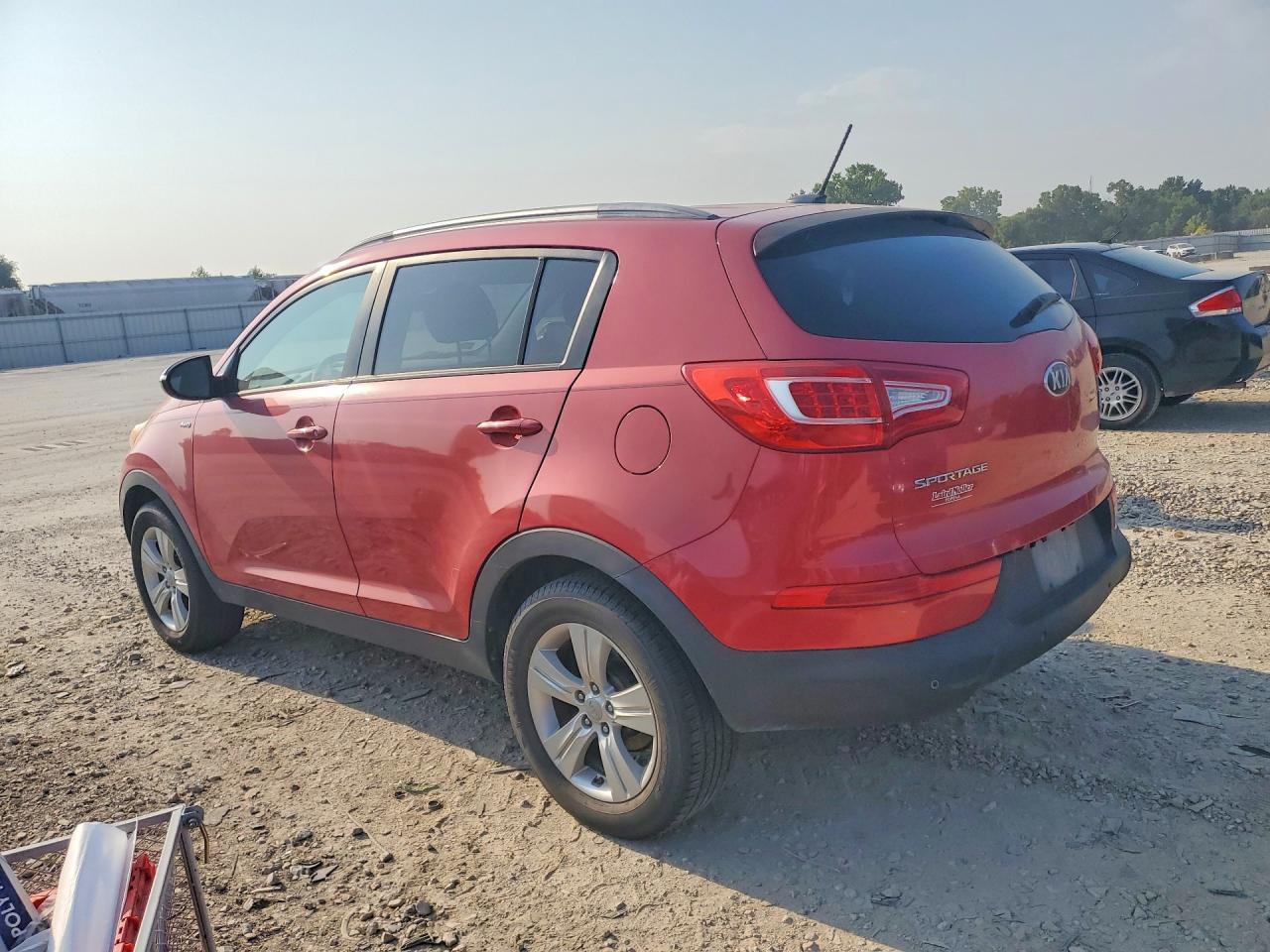 2013 Kia Sportage Lx Red vin: KNDPBCA22D7361060
