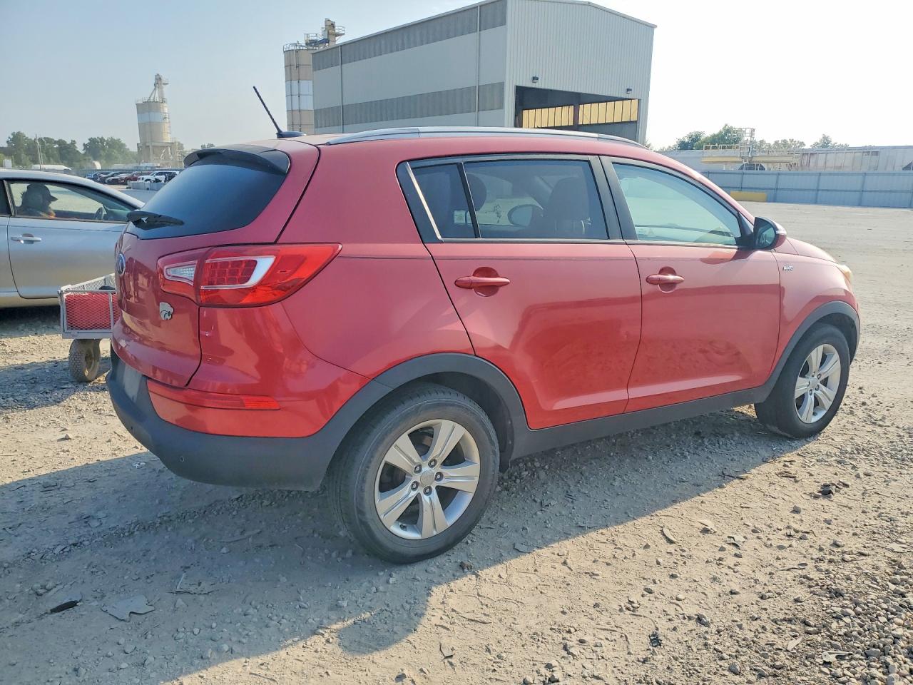 2013 Kia Sportage Lx Red vin: KNDPBCA22D7361060