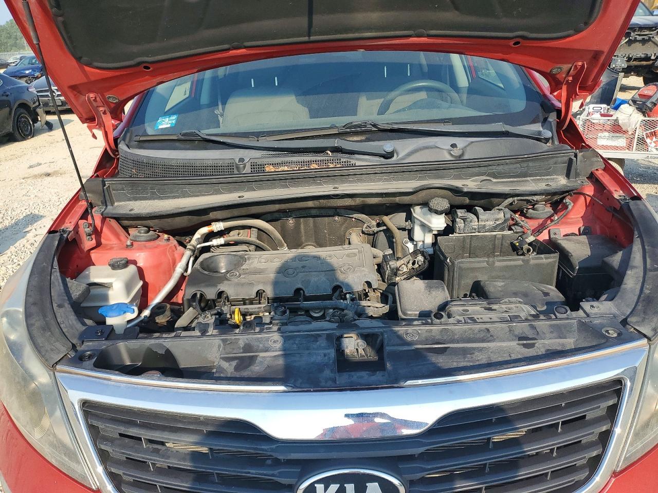 2013 Kia Sportage Lx Red vin: KNDPBCA22D7361060
