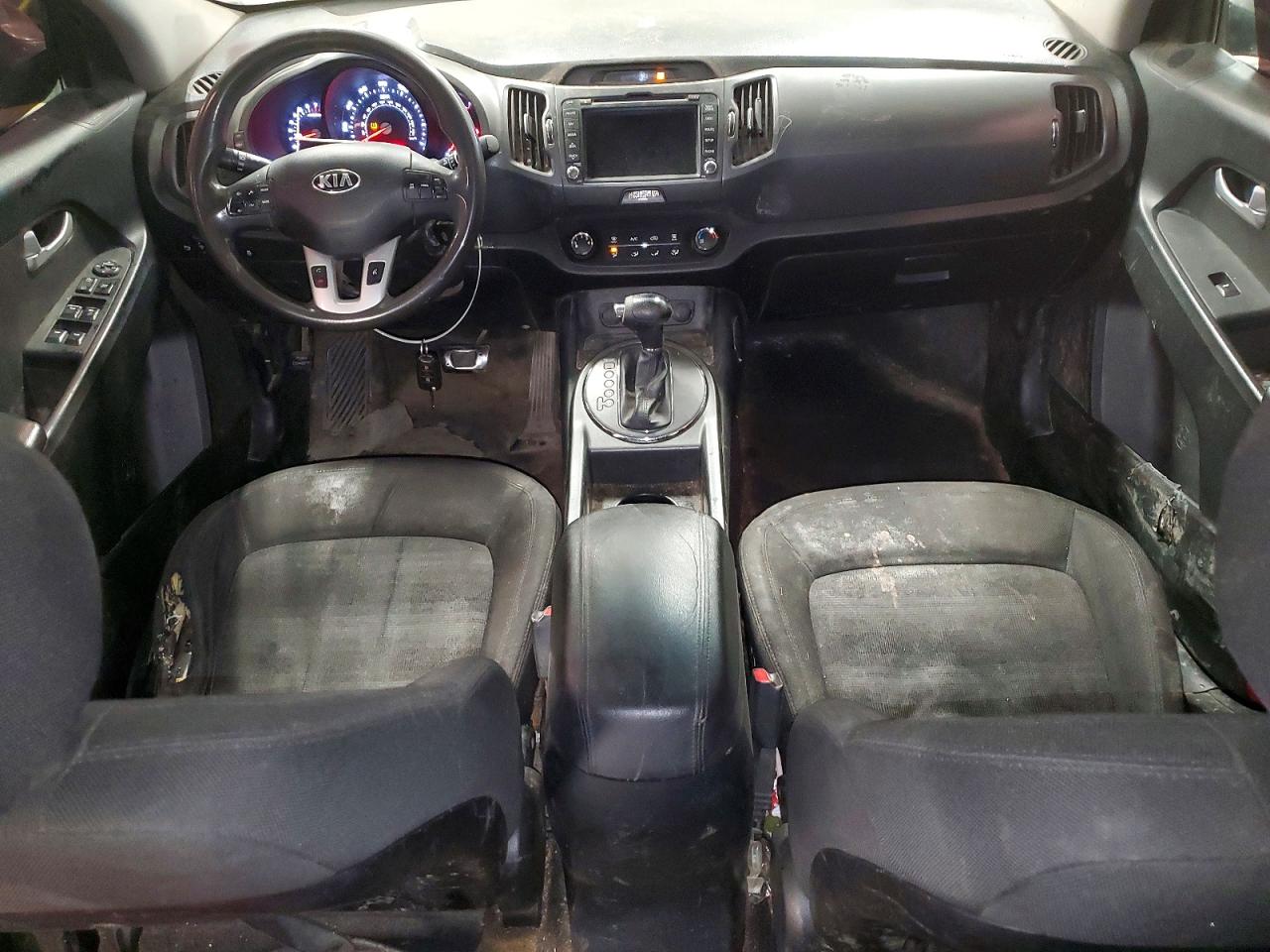 2013 Kia Sportage Lx Gray vin: KNDPBCA22D7401797