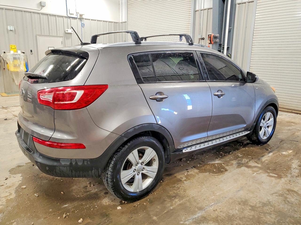 2013 Kia Sportage Lx Gray vin: KNDPBCA22D7401797