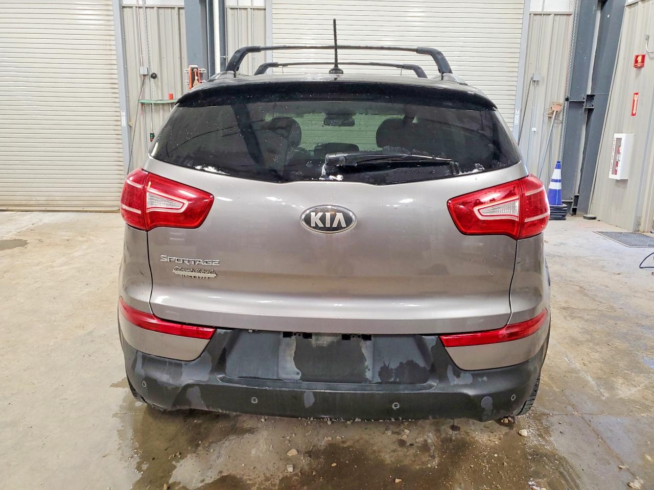 2013 Kia Sportage Lx Gray vin: KNDPBCA22D7401797
