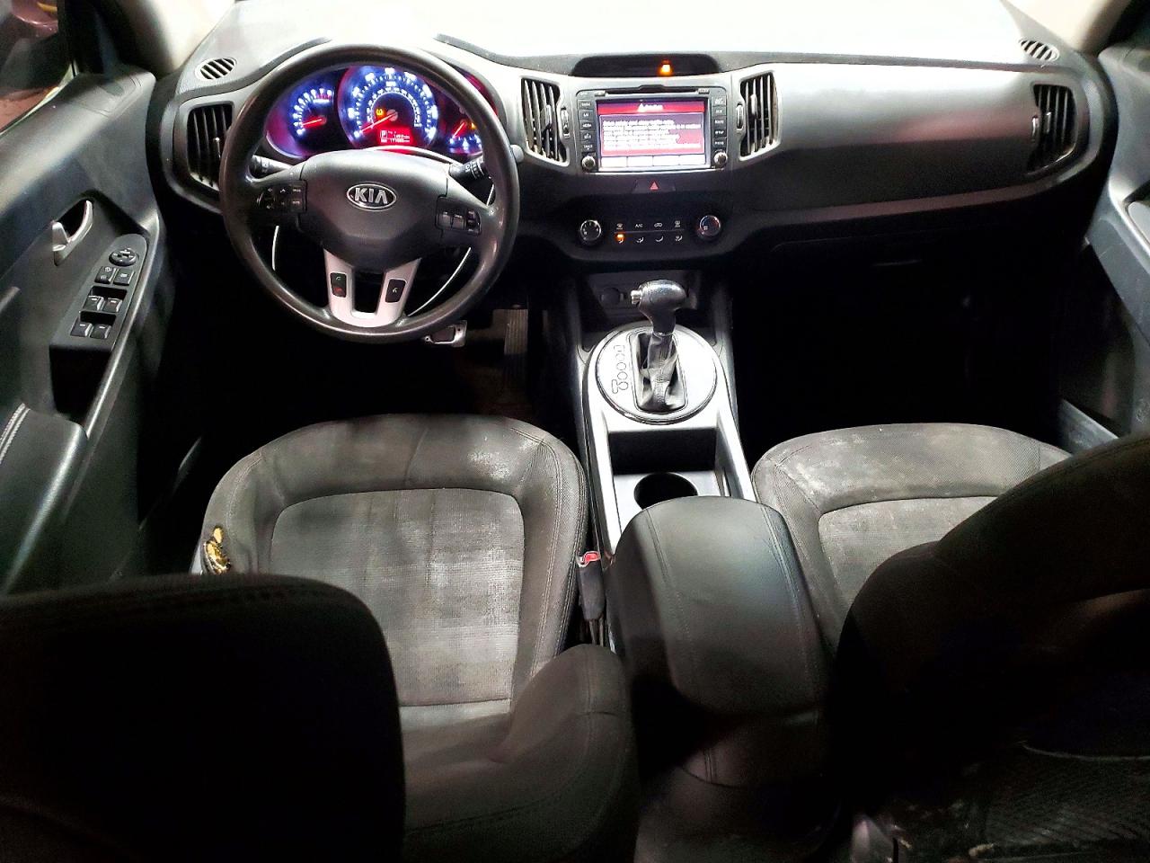2013 Kia Sportage Lx Gray vin: KNDPBCA22D7401797