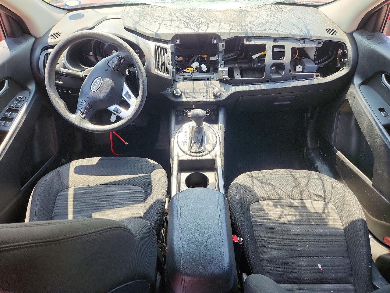 2011 Kia Sportage Lx Red vin: KNDPBCA23B7090409