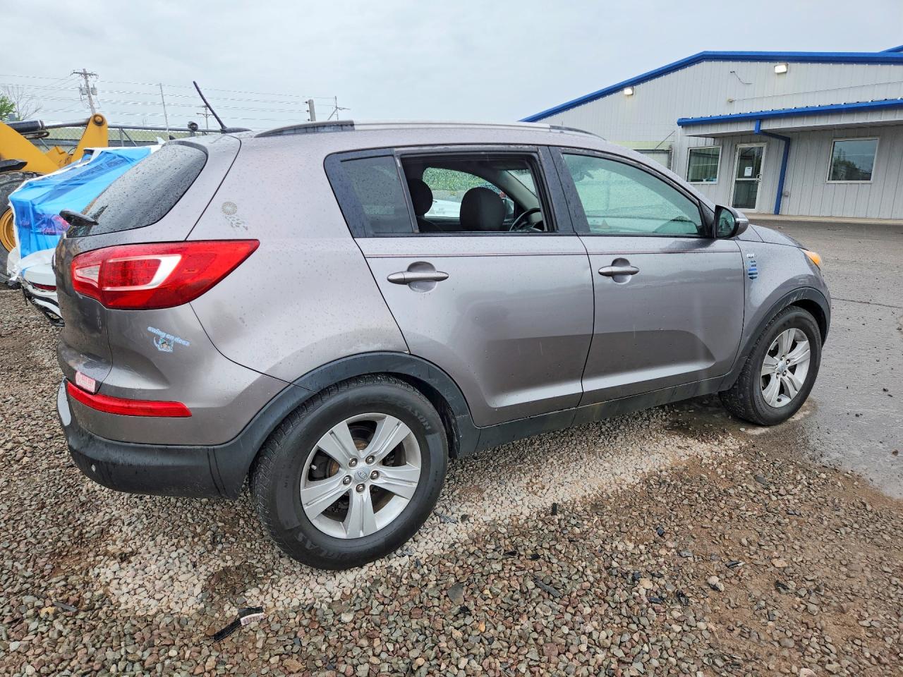 2011 Kia Sportage Lx Gray vin: KNDPBCA23B7099885