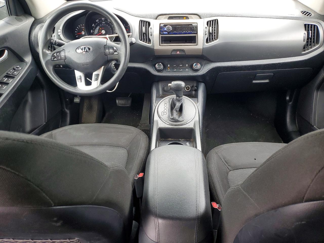 2013 Kia Sportage Lx Черный vin: KNDPBCA23D7400173