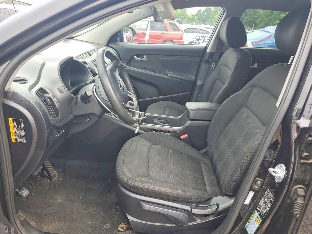 2013 Kia Sportage Lx Черный vin: KNDPBCA23D7400173