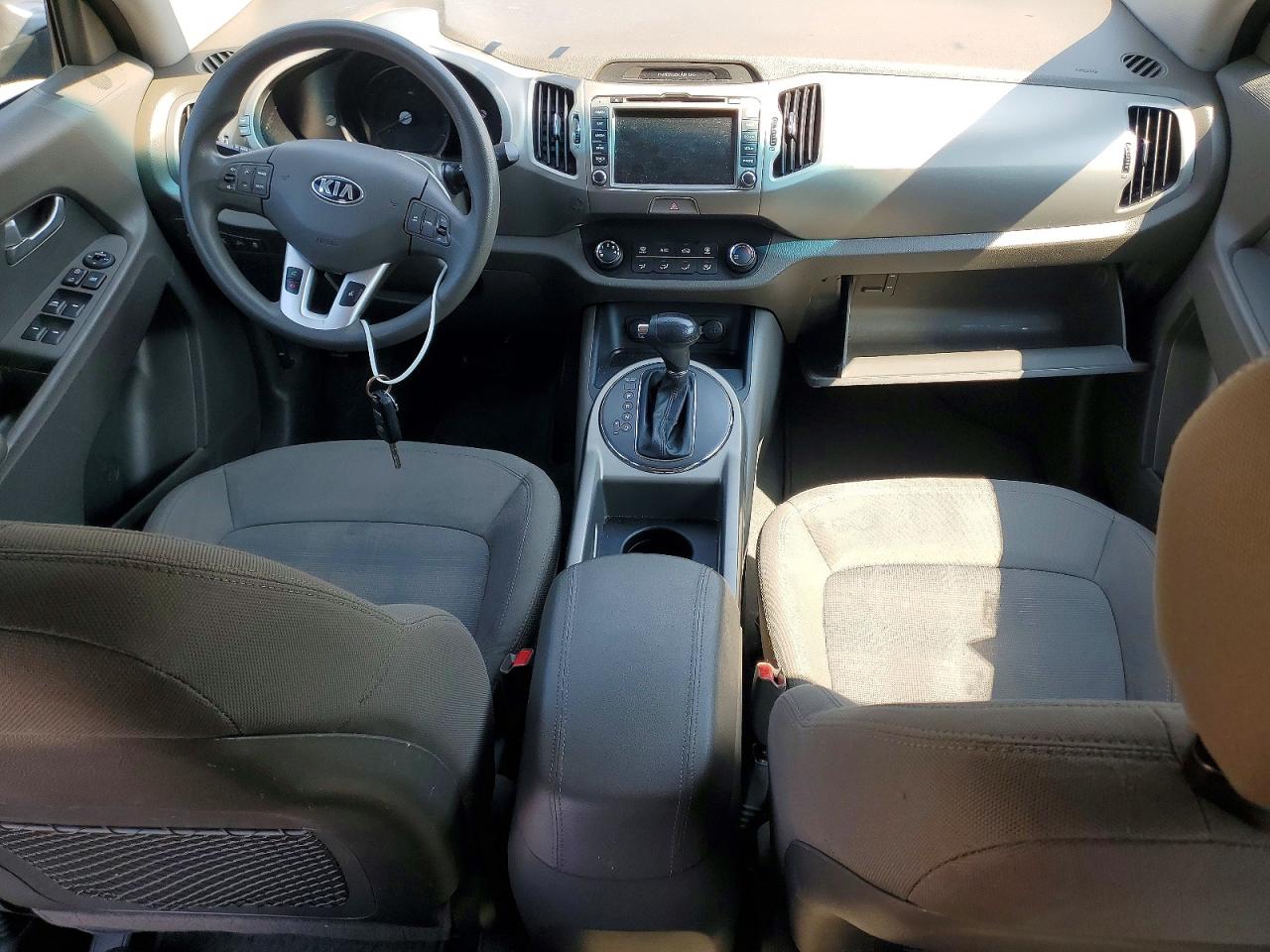 2013 Kia Sportage Lx Gray vin: KNDPBCA23D7449065