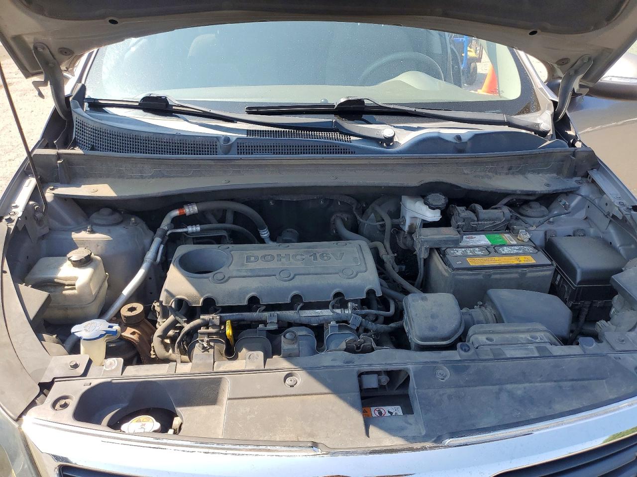 2013 Kia Sportage Lx Gray vin: KNDPBCA23D7449065