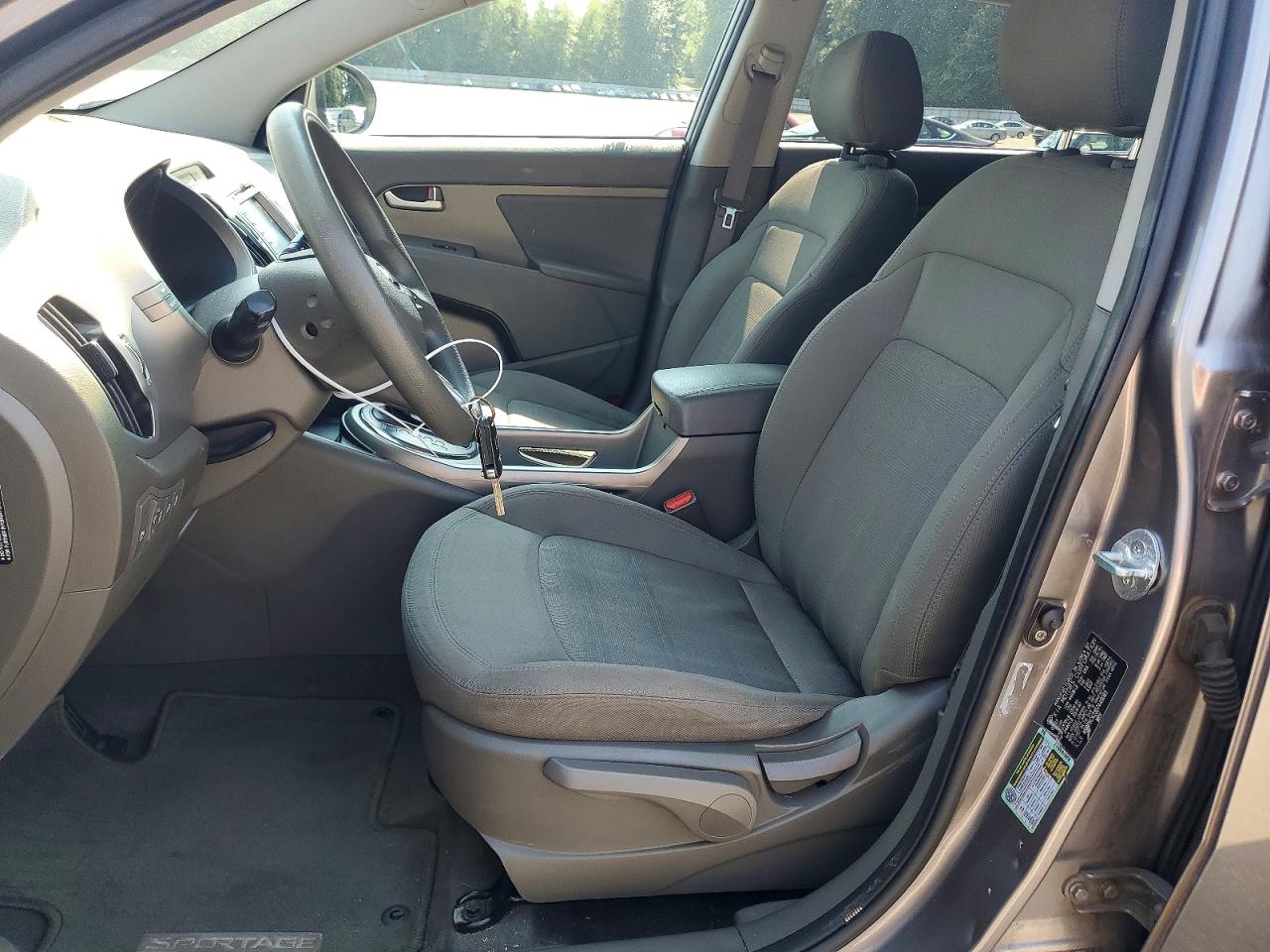 2013 Kia Sportage Lx Gray vin: KNDPBCA23D7449065
