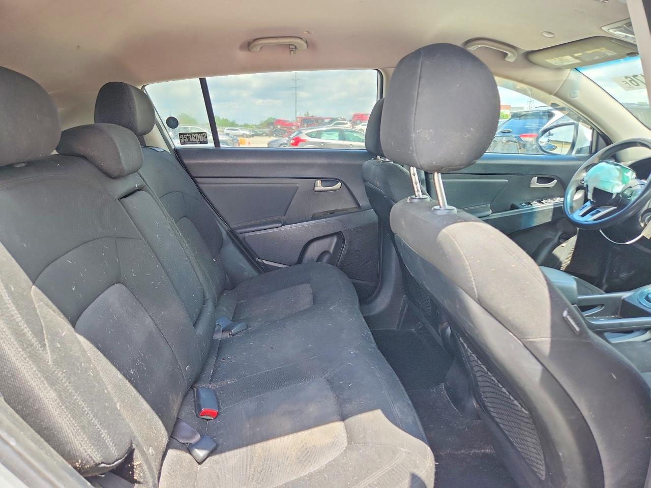 2013 Kia Sportage Lx Silver vin: KNDPBCA23D7478856