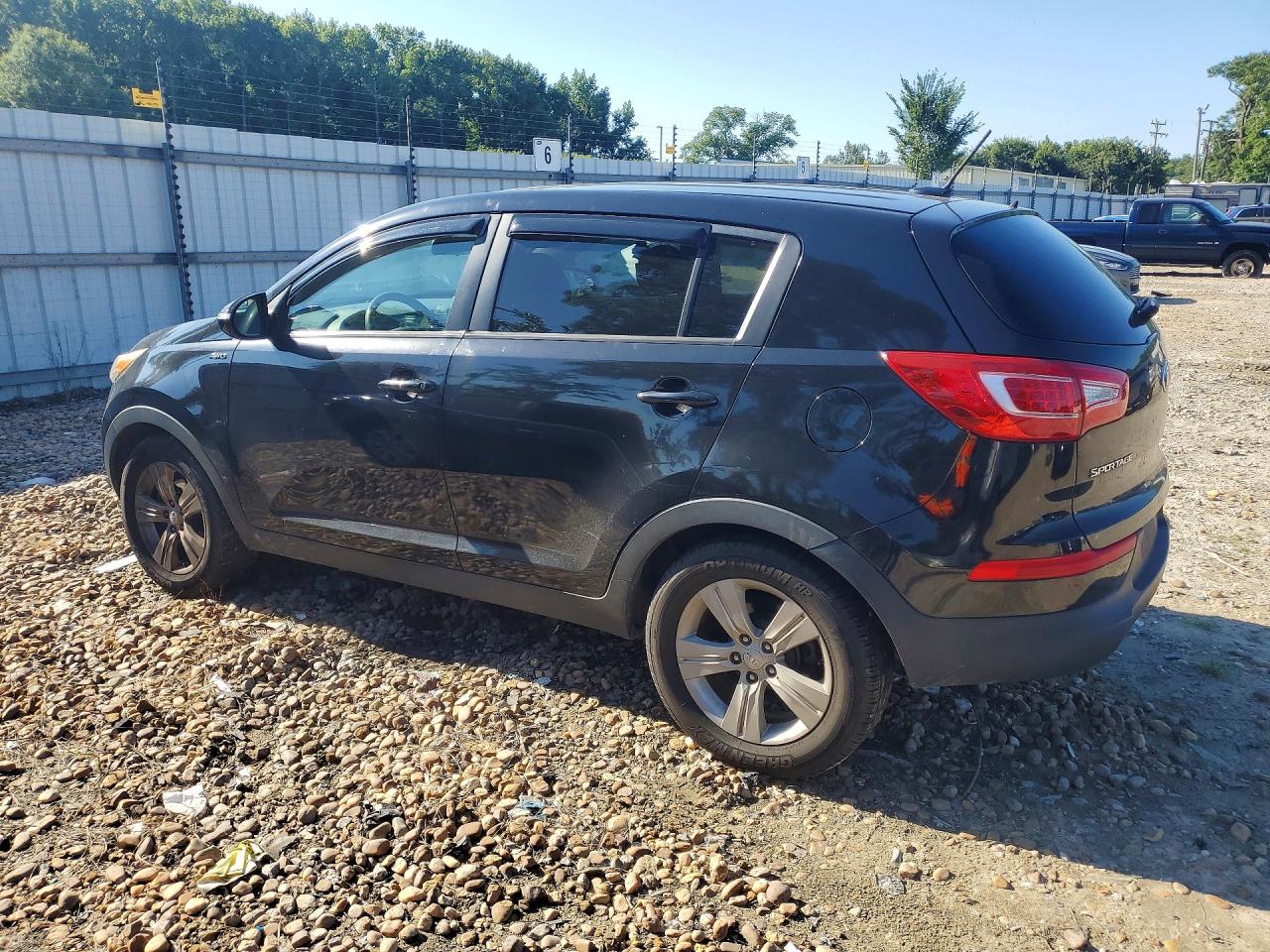 2013 Kia Sportage Lx Black vin: KNDPBCA23D7485046