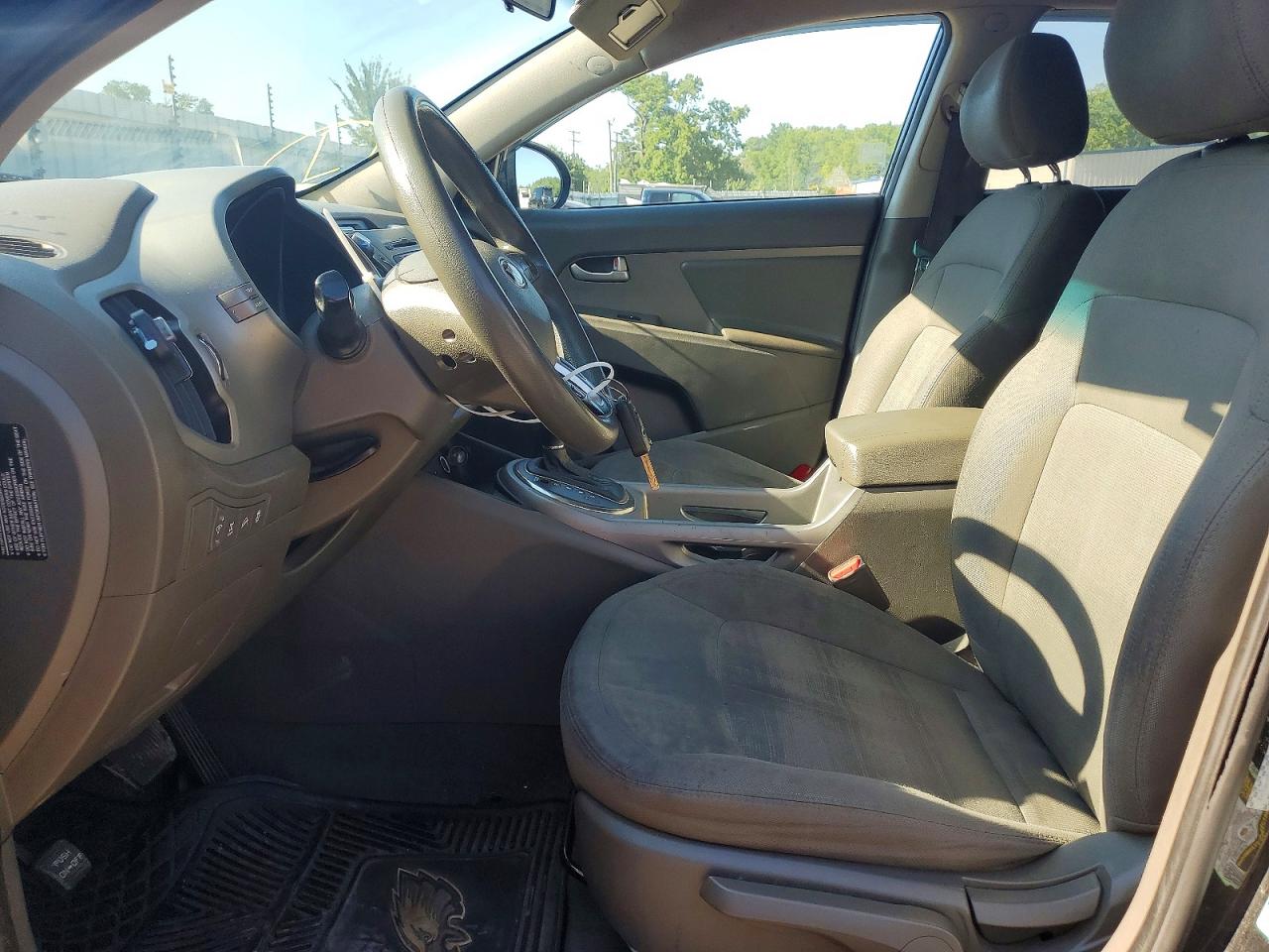 2013 Kia Sportage Lx Black vin: KNDPBCA23D7485046