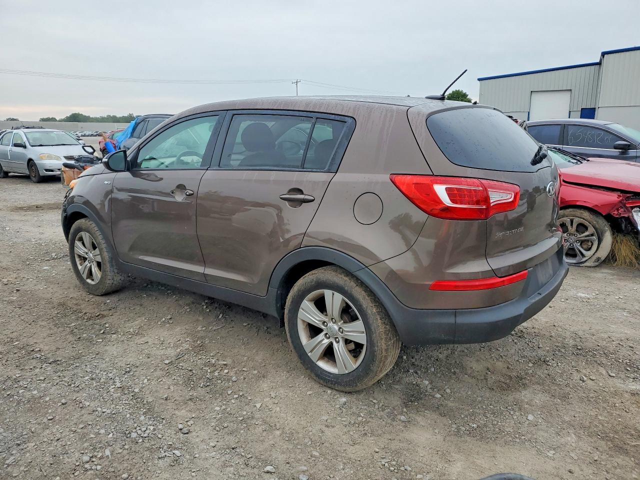 2013 Kia Sportage Lx Brown vin: KNDPBCA23D7517221