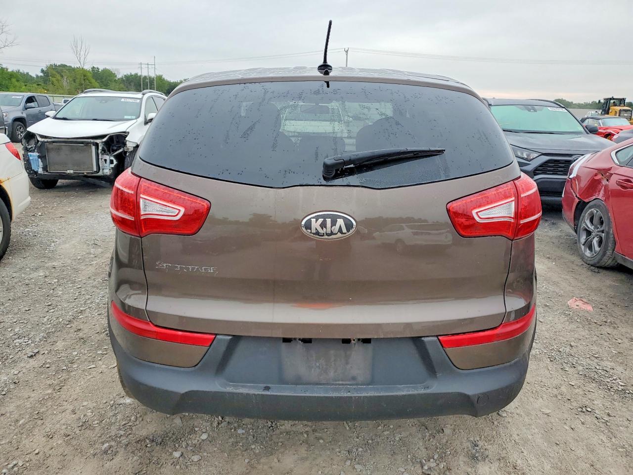 2013 Kia Sportage Lx Brown vin: KNDPBCA23D7517221