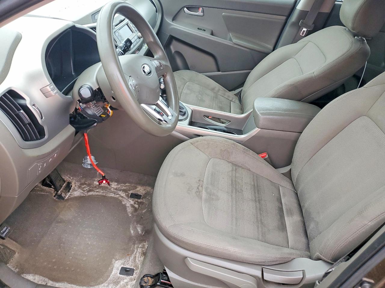 2013 Kia Sportage Lx Brown vin: KNDPBCA23D7517221