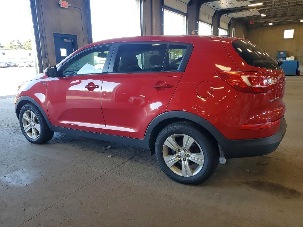 2012 Kia Sportage Lx Red vin: KNDPBCA24C7242019