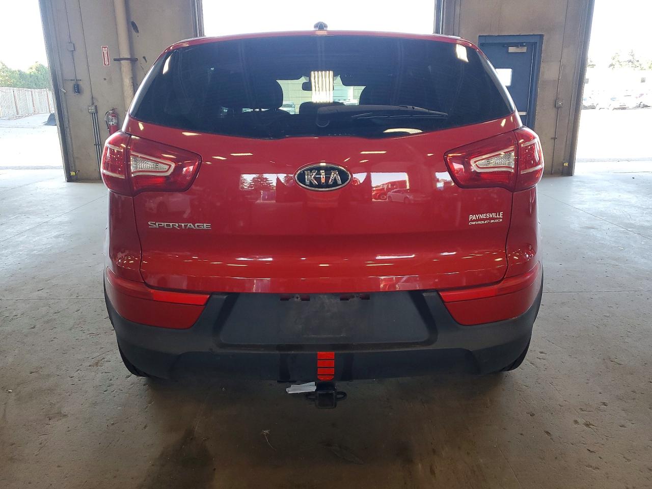 2012 Kia Sportage Lx Red vin: KNDPBCA24C7242019