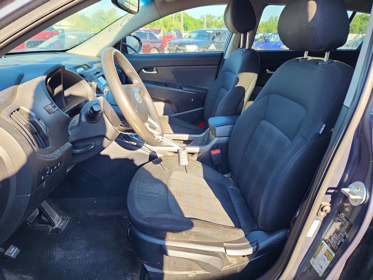 2012 Kia Sportage Lx Blue vin: KNDPBCA24C7317608
