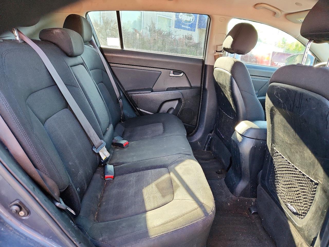 2012 Kia Sportage Lx Blue vin: KNDPBCA24C7317608