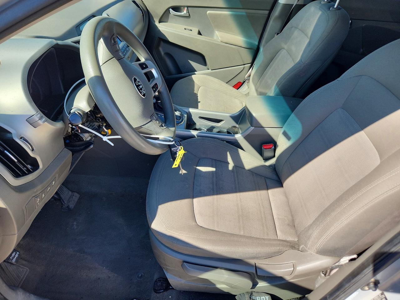2013 Kia Sportage Lx Silver vin: KNDPBCA24D7350996