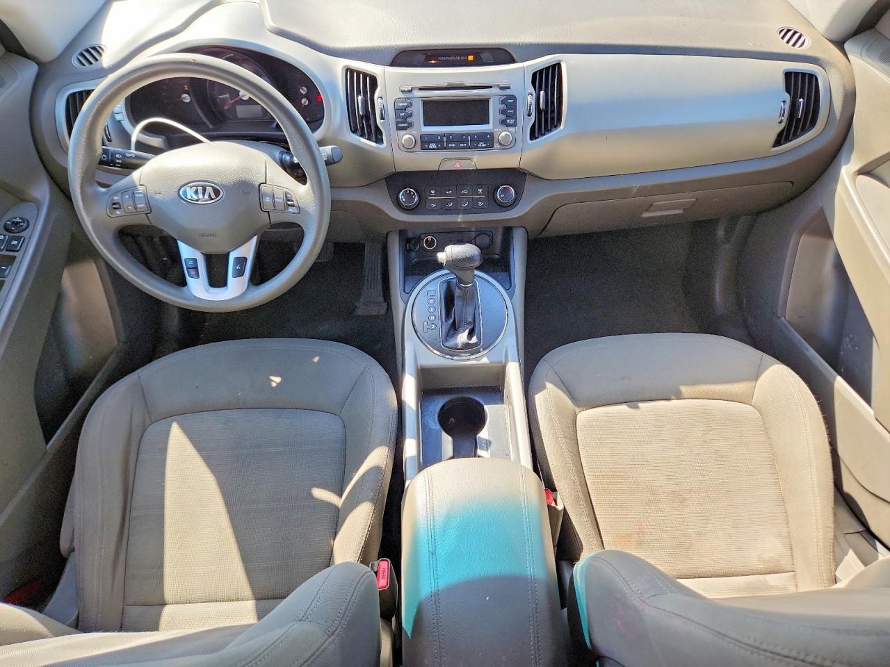 2013 Kia Sportage Lx Silver vin: KNDPBCA24D7350996
