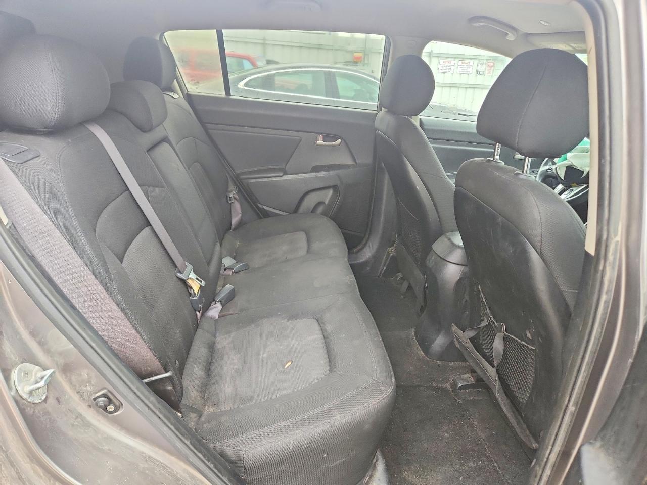 2013 Kia Sportage Lx Gray vin: KNDPBCA24D7386736