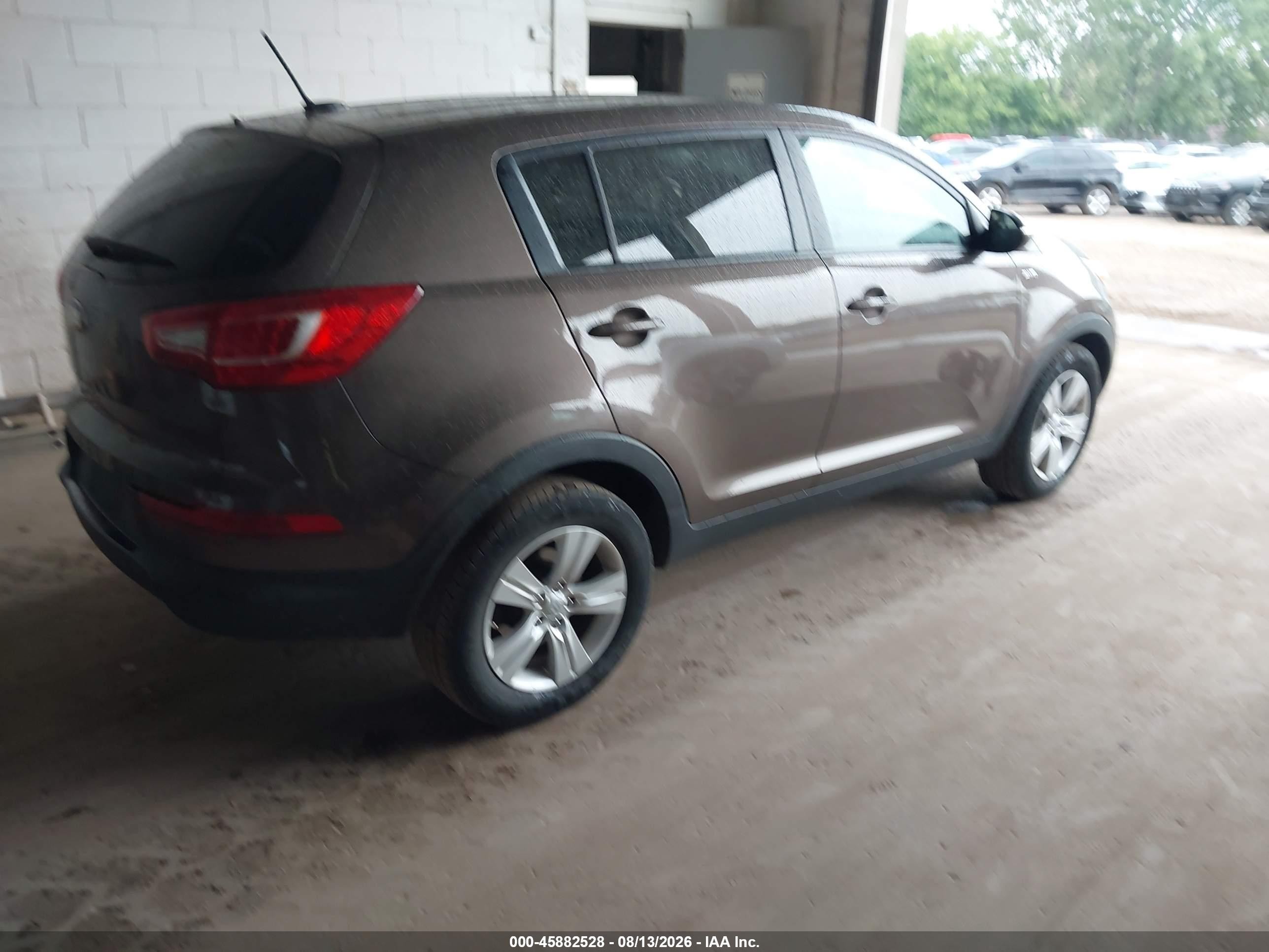 2013 Kia Sportage Lx Brown vin: KNDPBCA24D7420559