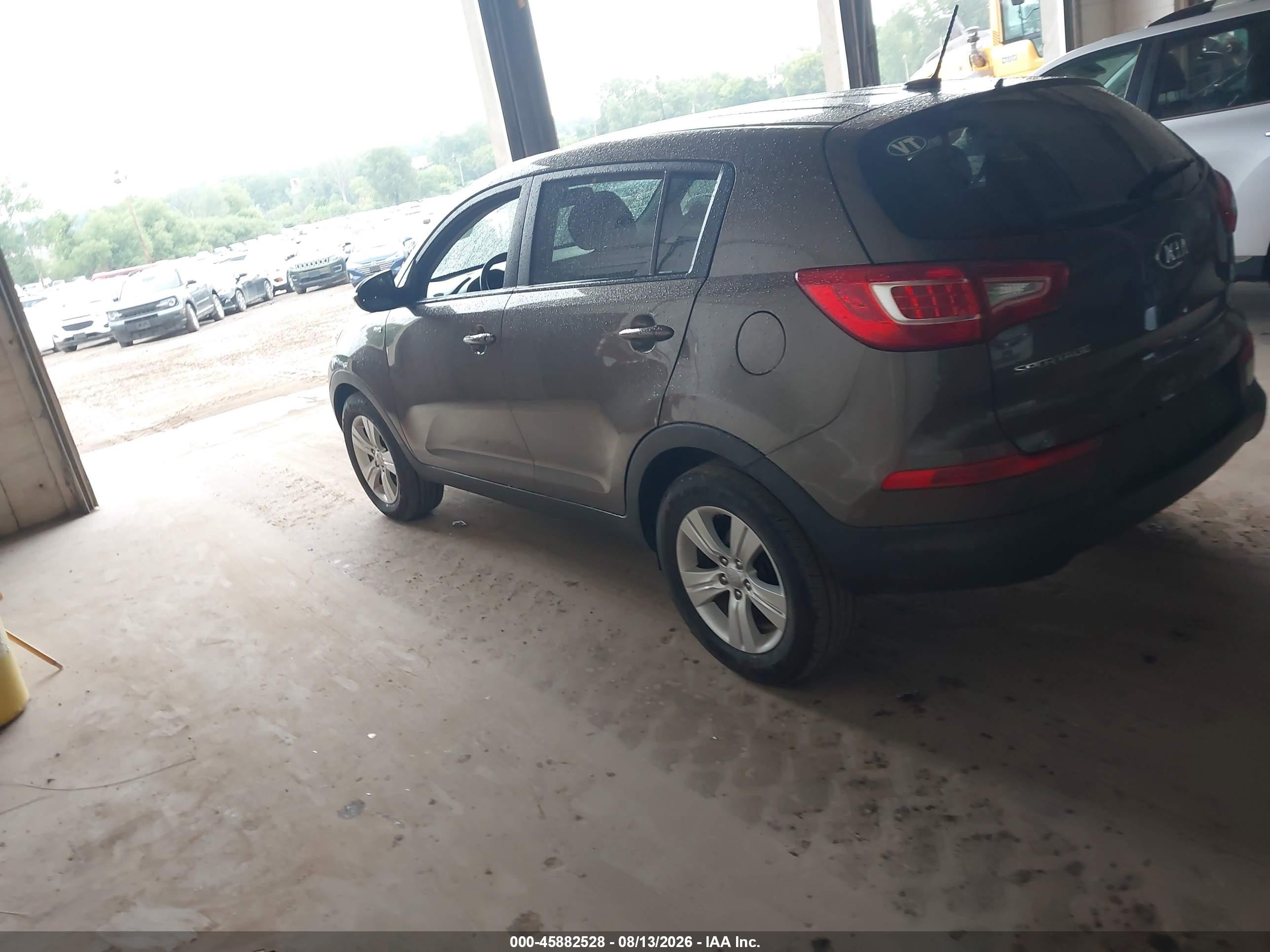 2013 Kia Sportage Lx Brown vin: KNDPBCA24D7420559