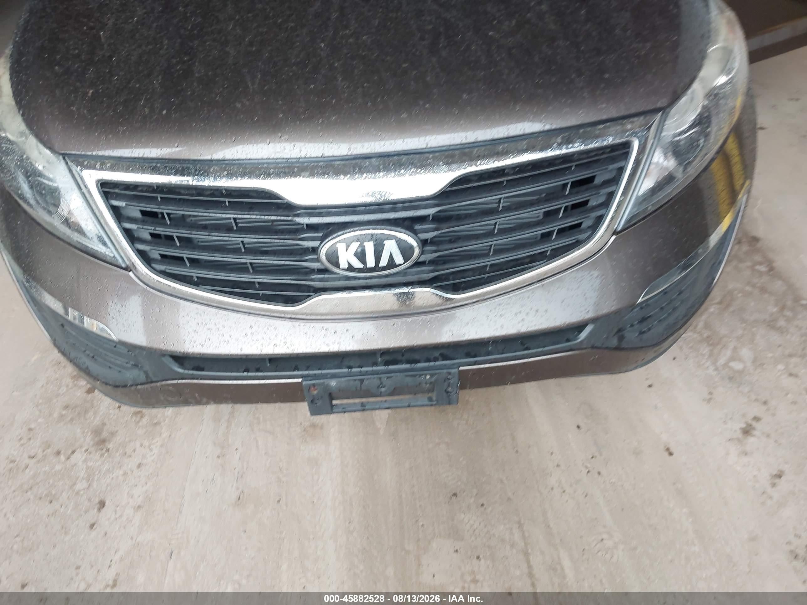 2013 Kia Sportage Lx Brown vin: KNDPBCA24D7420559