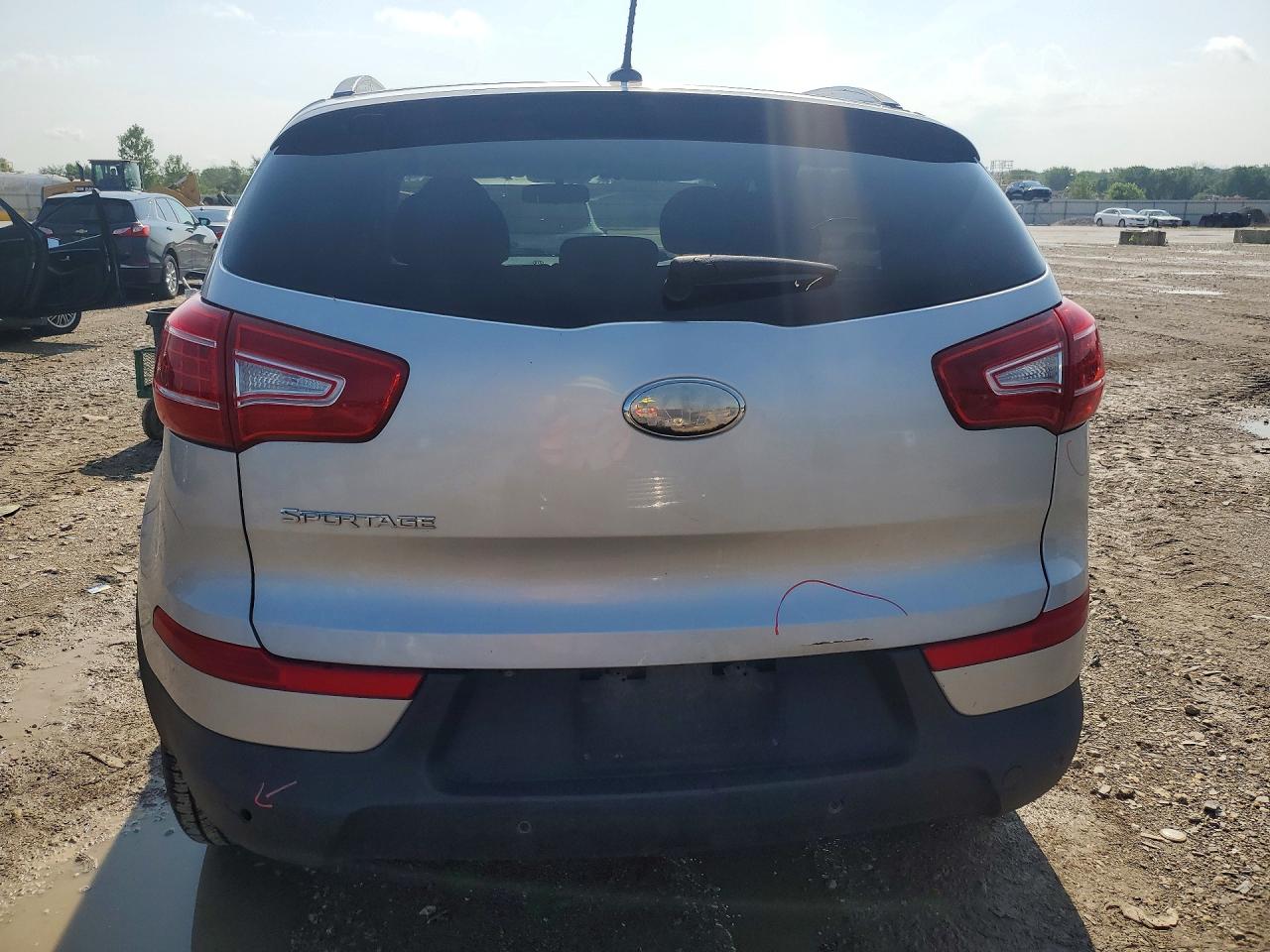 2013 Kia Sportage Lx Серебряный vin: KNDPBCA24D7428015
