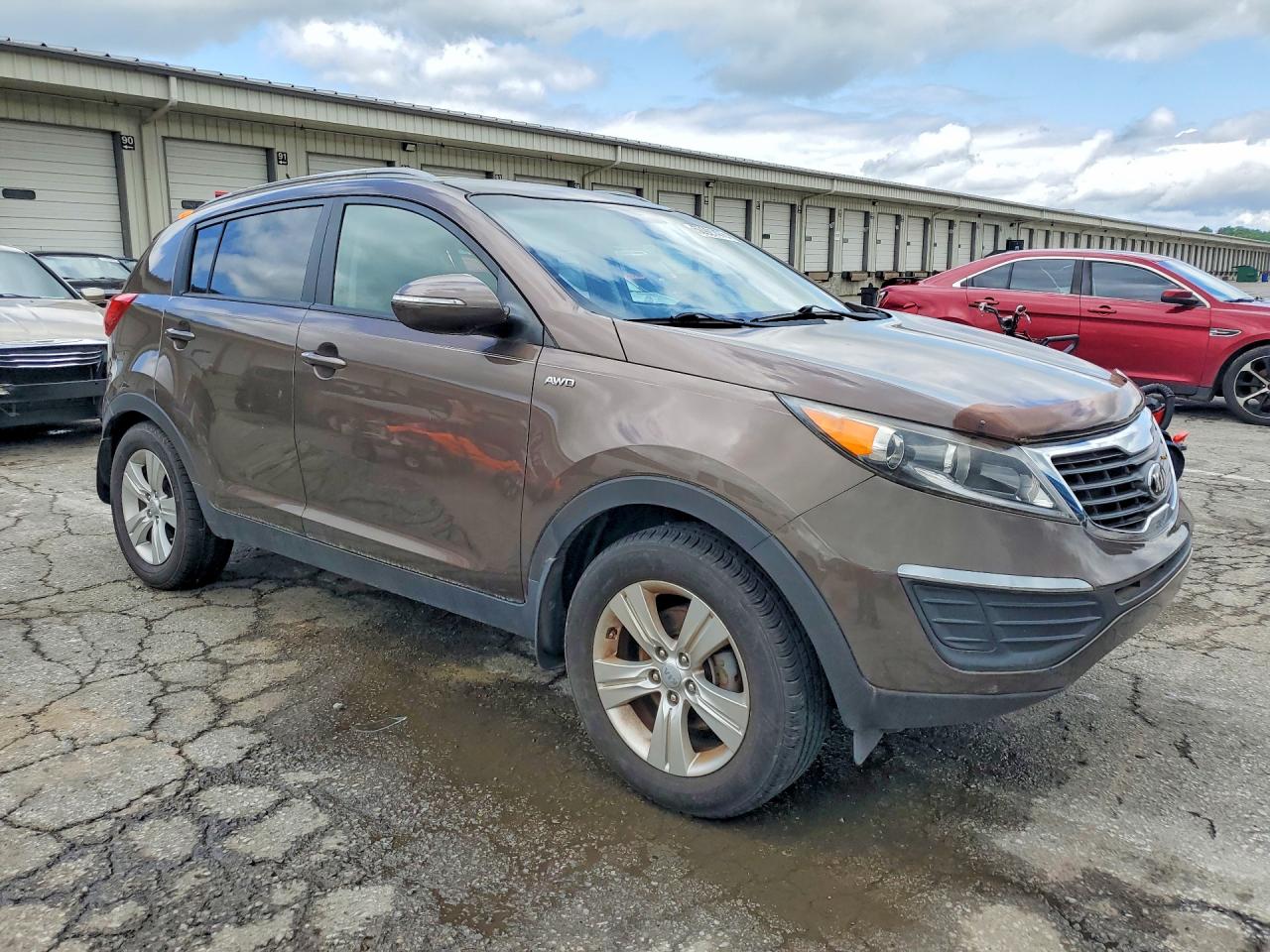 2013 Kia Sportage Lx Brown vin: KNDPBCA24D7529975