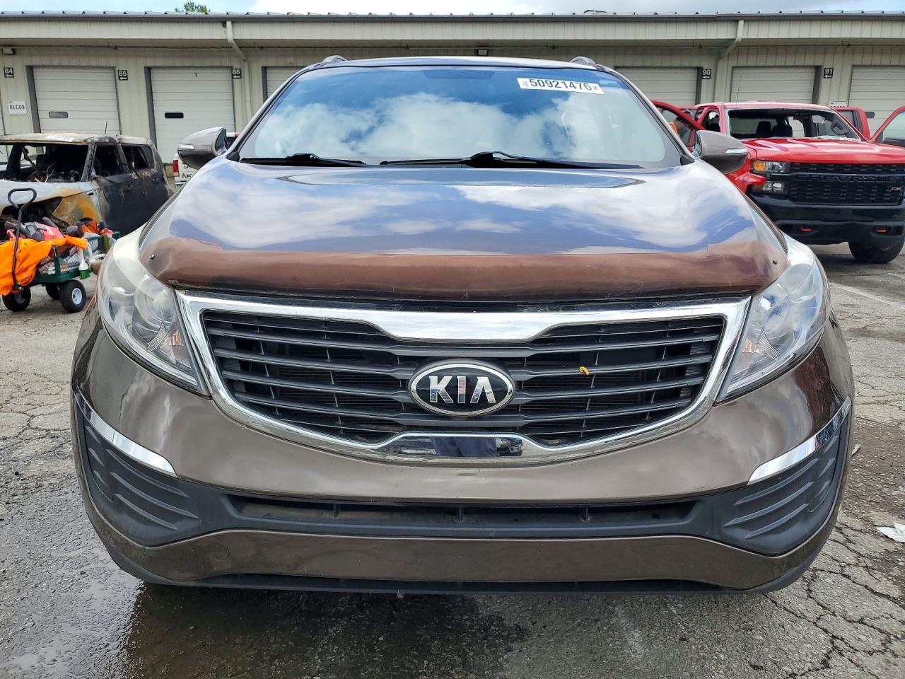 2013 Kia Sportage Lx Brown vin: KNDPBCA24D7529975