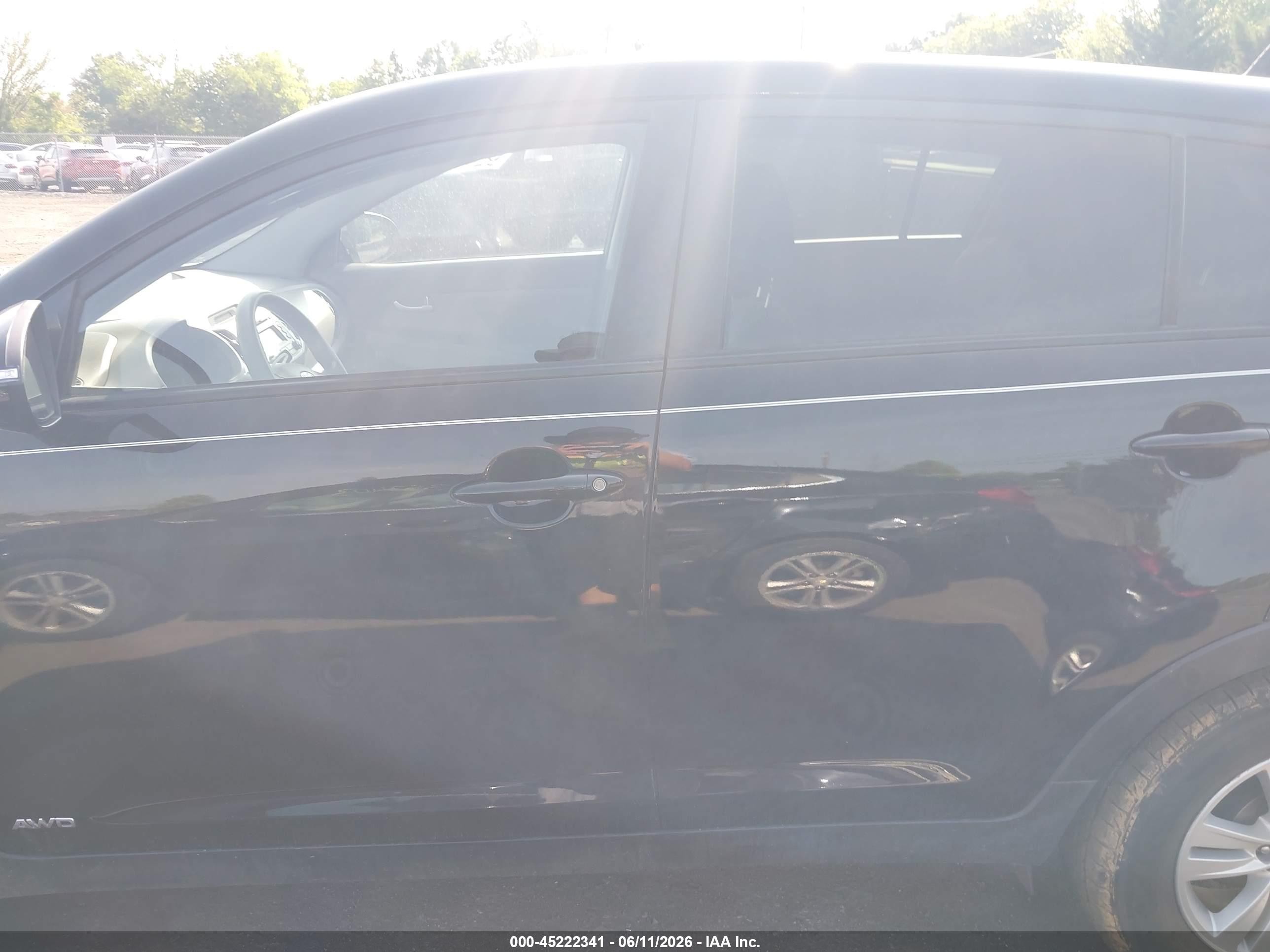 2011 Kia Sportage Lx Black vin: KNDPBCA25B7068136