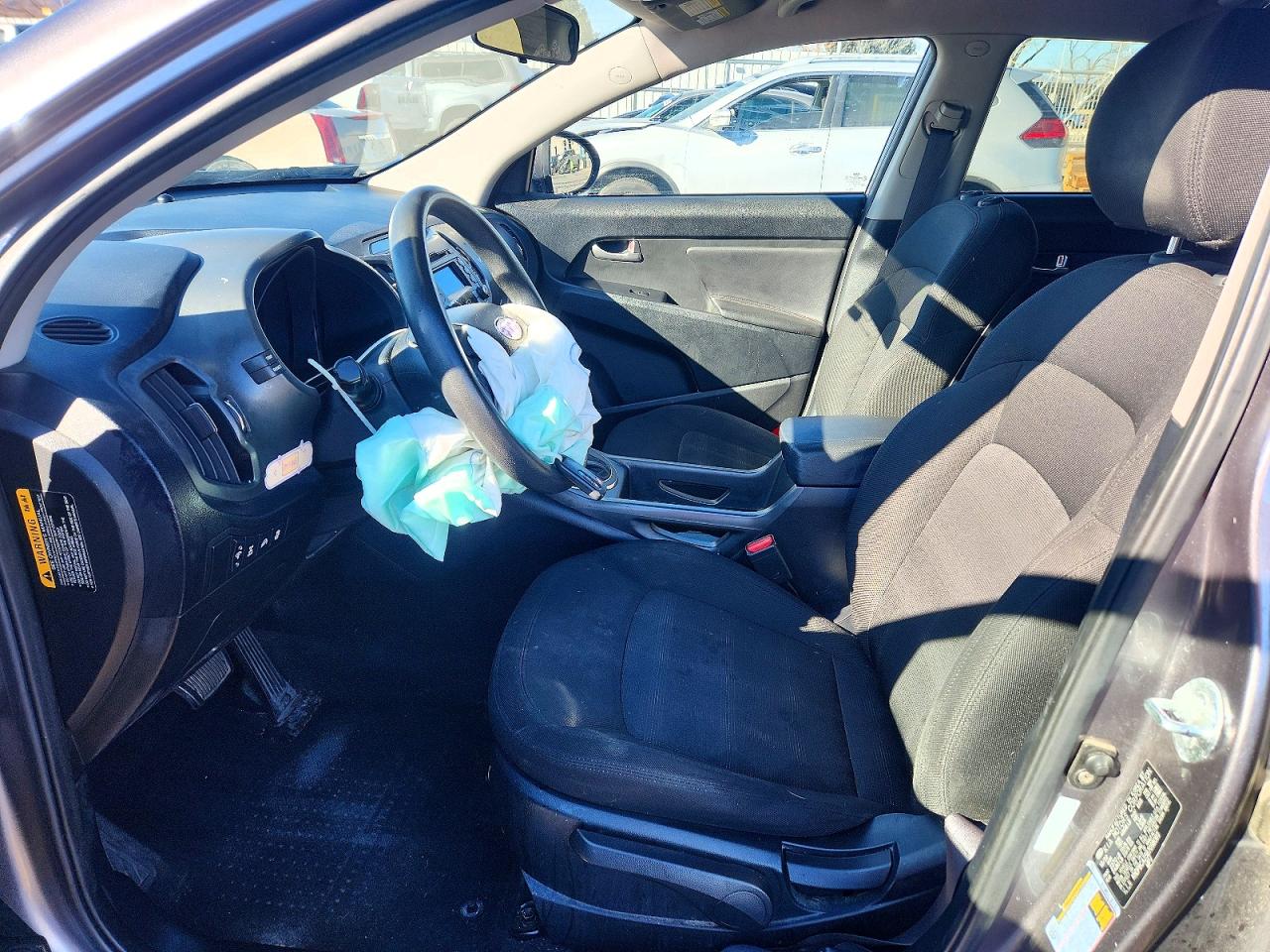 2011 Kia Sportage Lx Charcoal vin: KNDPBCA25B7098060