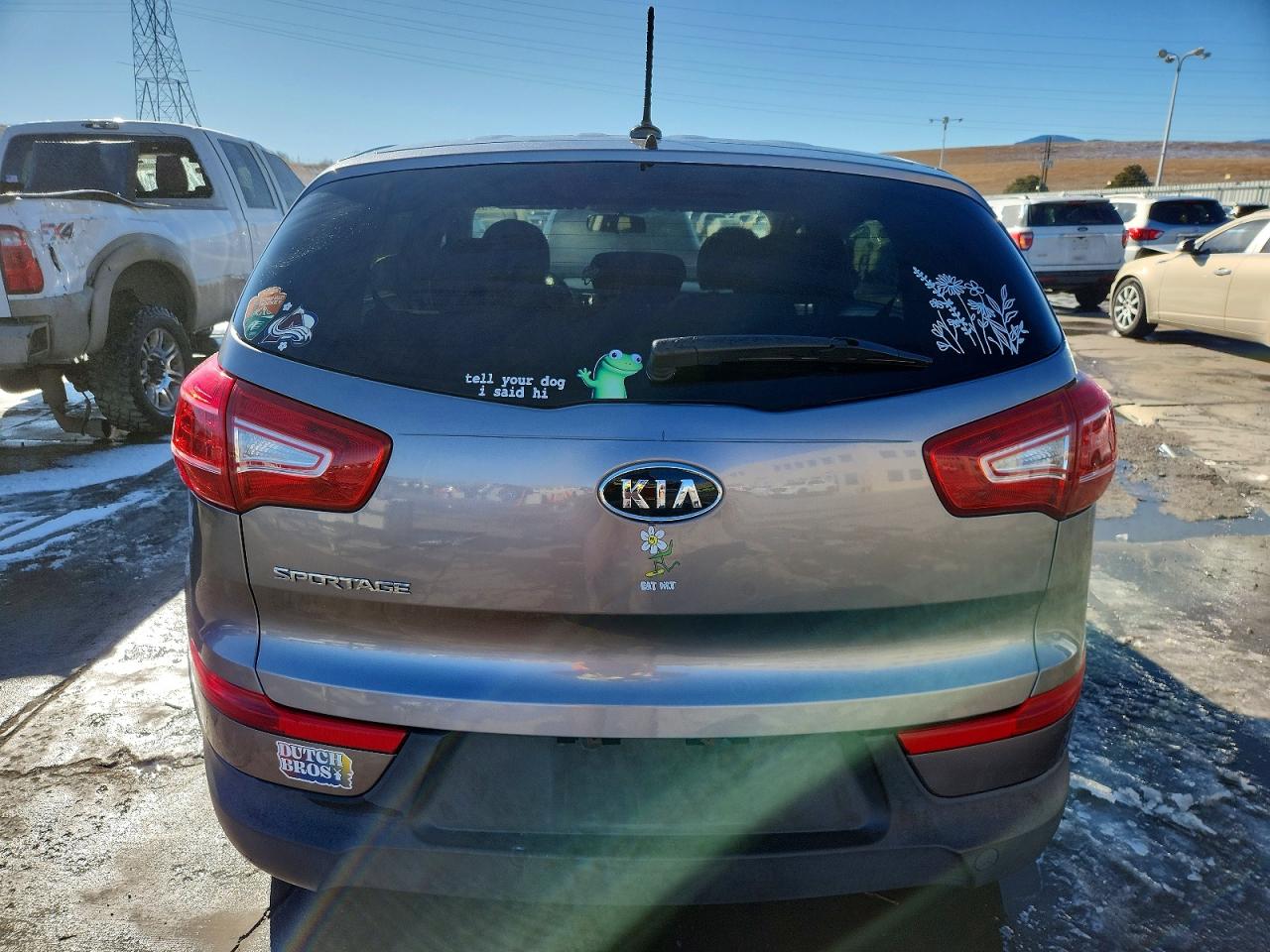 2011 Kia Sportage Lx Charcoal vin: KNDPBCA25B7098060