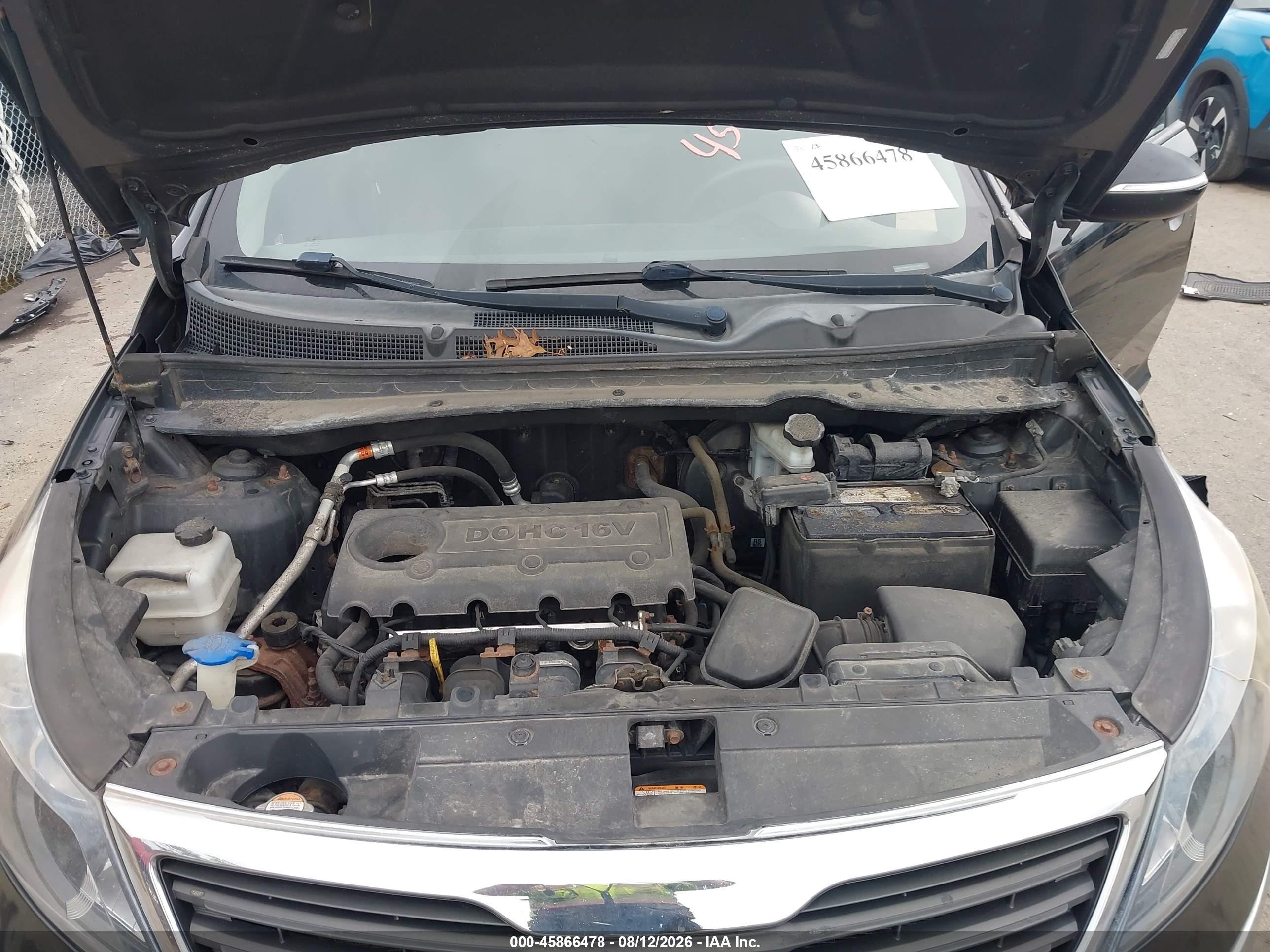 2012 Kia Sportage Lx Black vin: KNDPBCA25C7219073