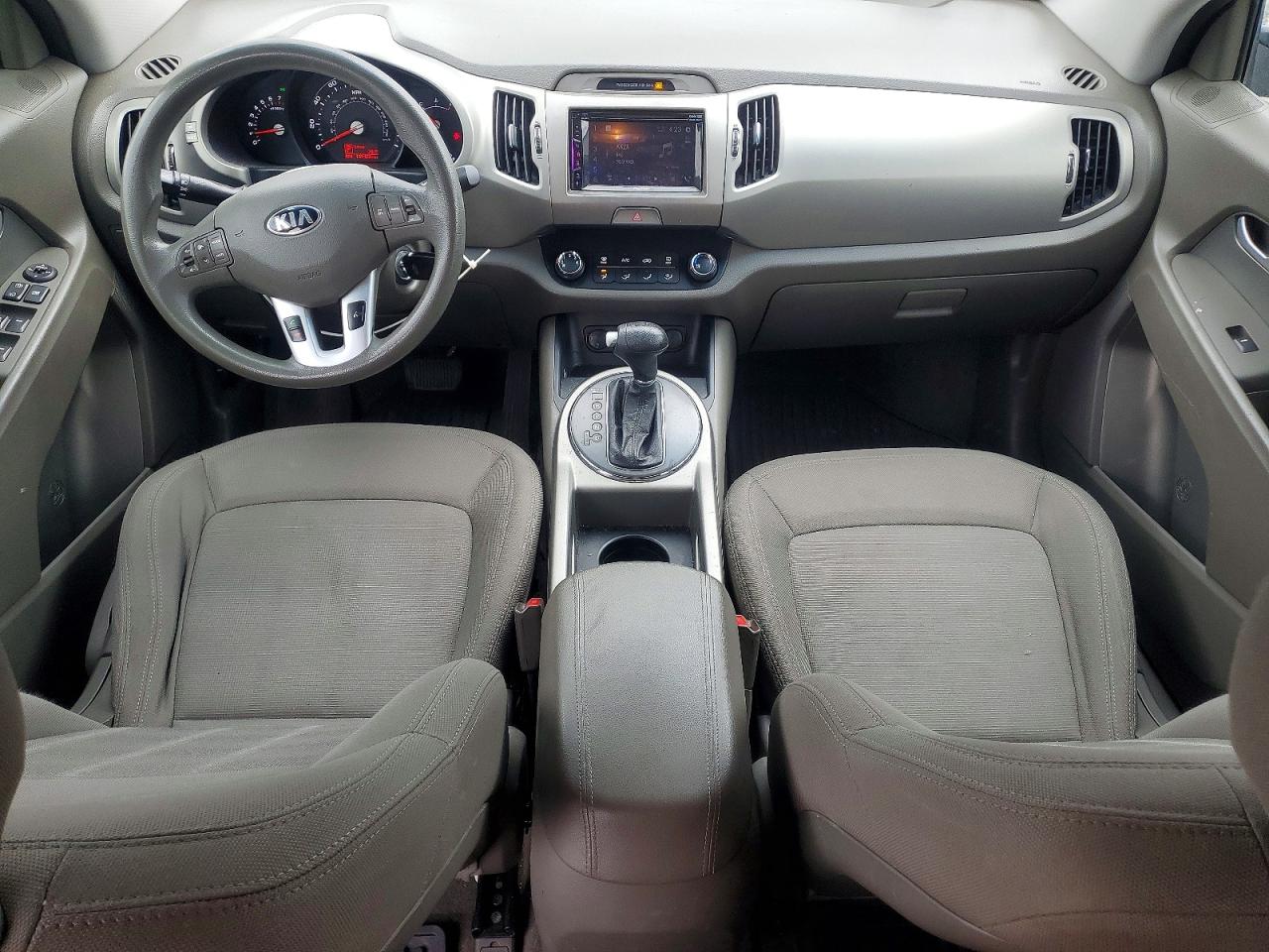 2013 Kia Sportage Lx Black vin: KNDPBCA25D7350277