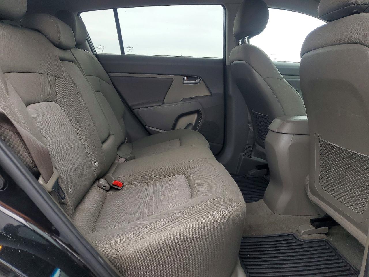 2013 Kia Sportage Lx Black vin: KNDPBCA25D7350277