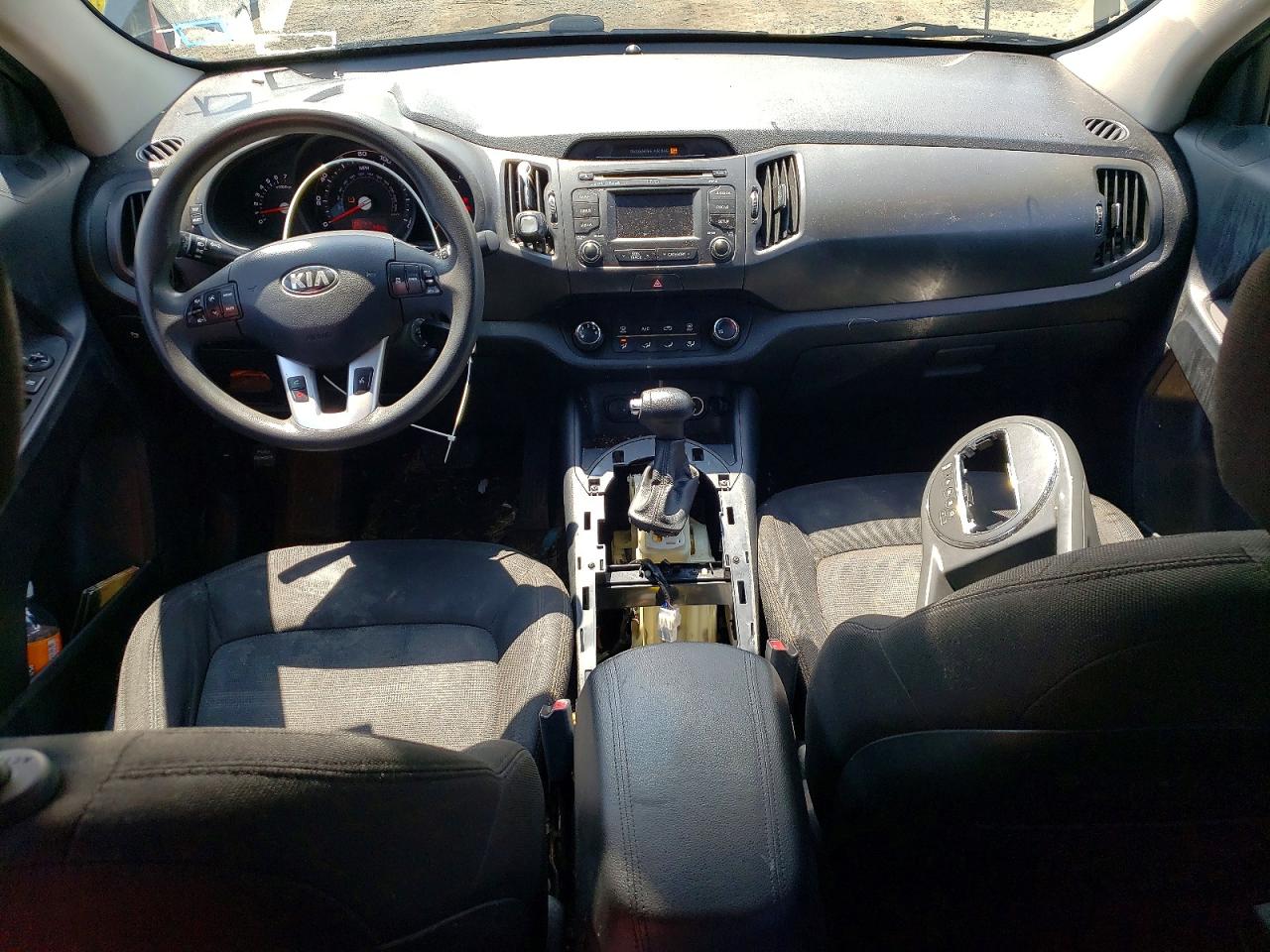 2013 Kia Sportage Lx Charcoal vin: KNDPBCA25D7354636