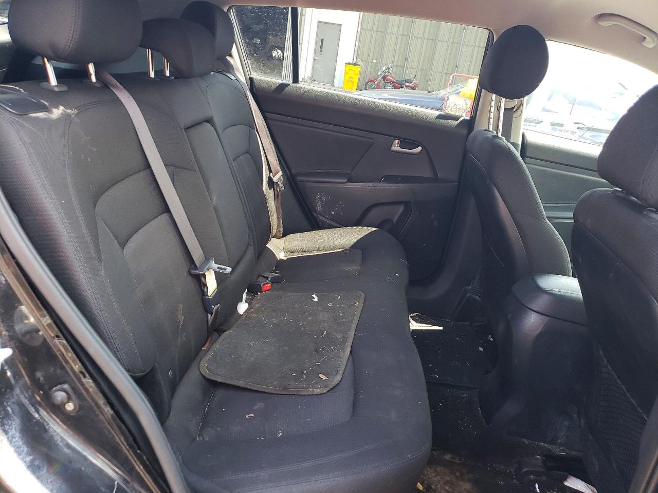 2013 Kia Sportage Lx Charcoal vin: KNDPBCA25D7354636