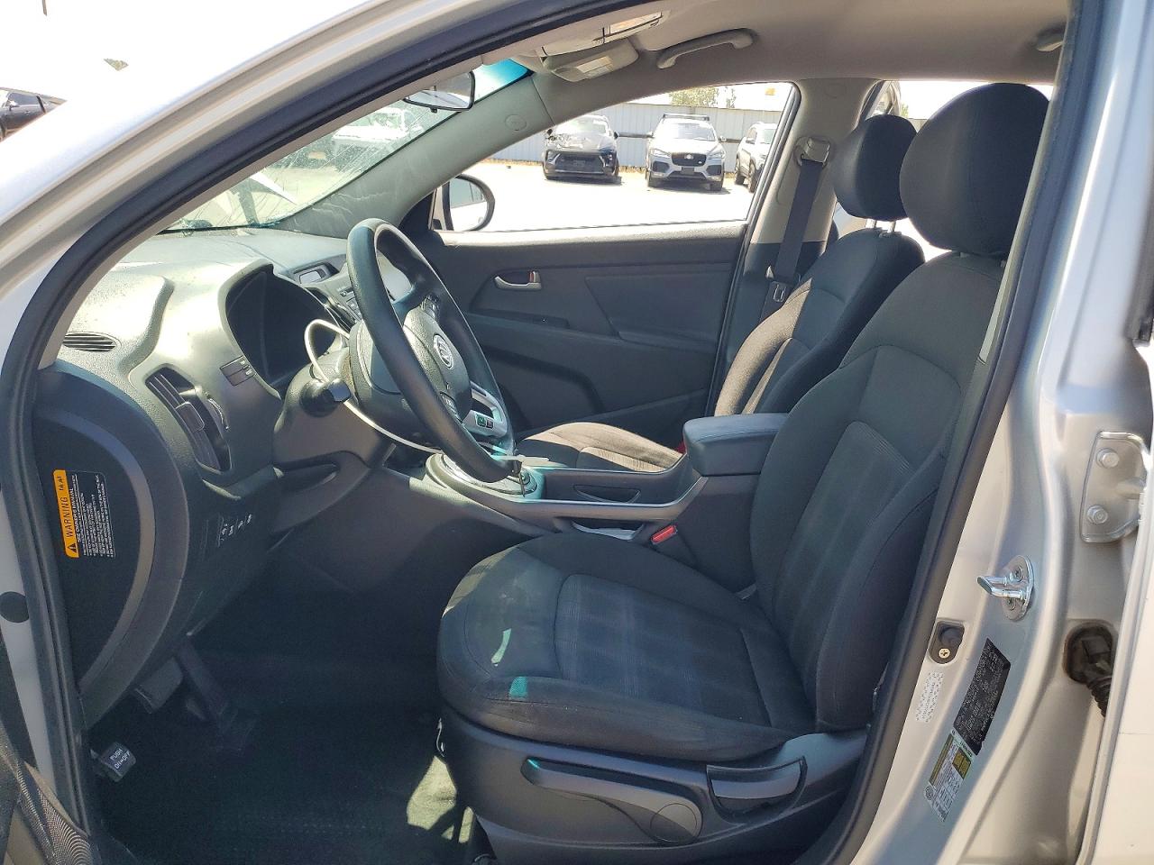 2012 Kia Sportage Lx Silver vin: KNDPBCA26C7271554