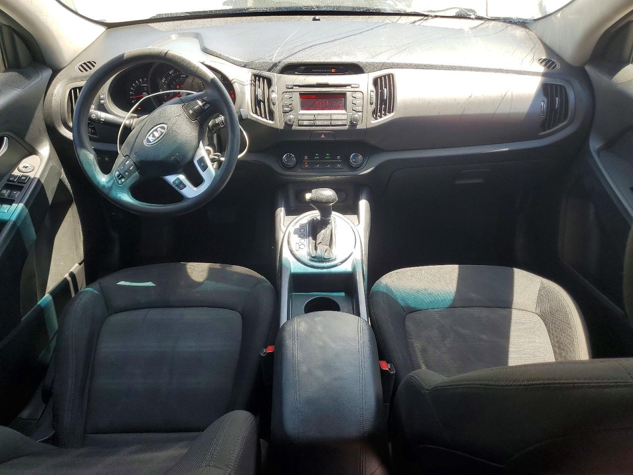 2012 Kia Sportage Lx Silver vin: KNDPBCA26C7271554
