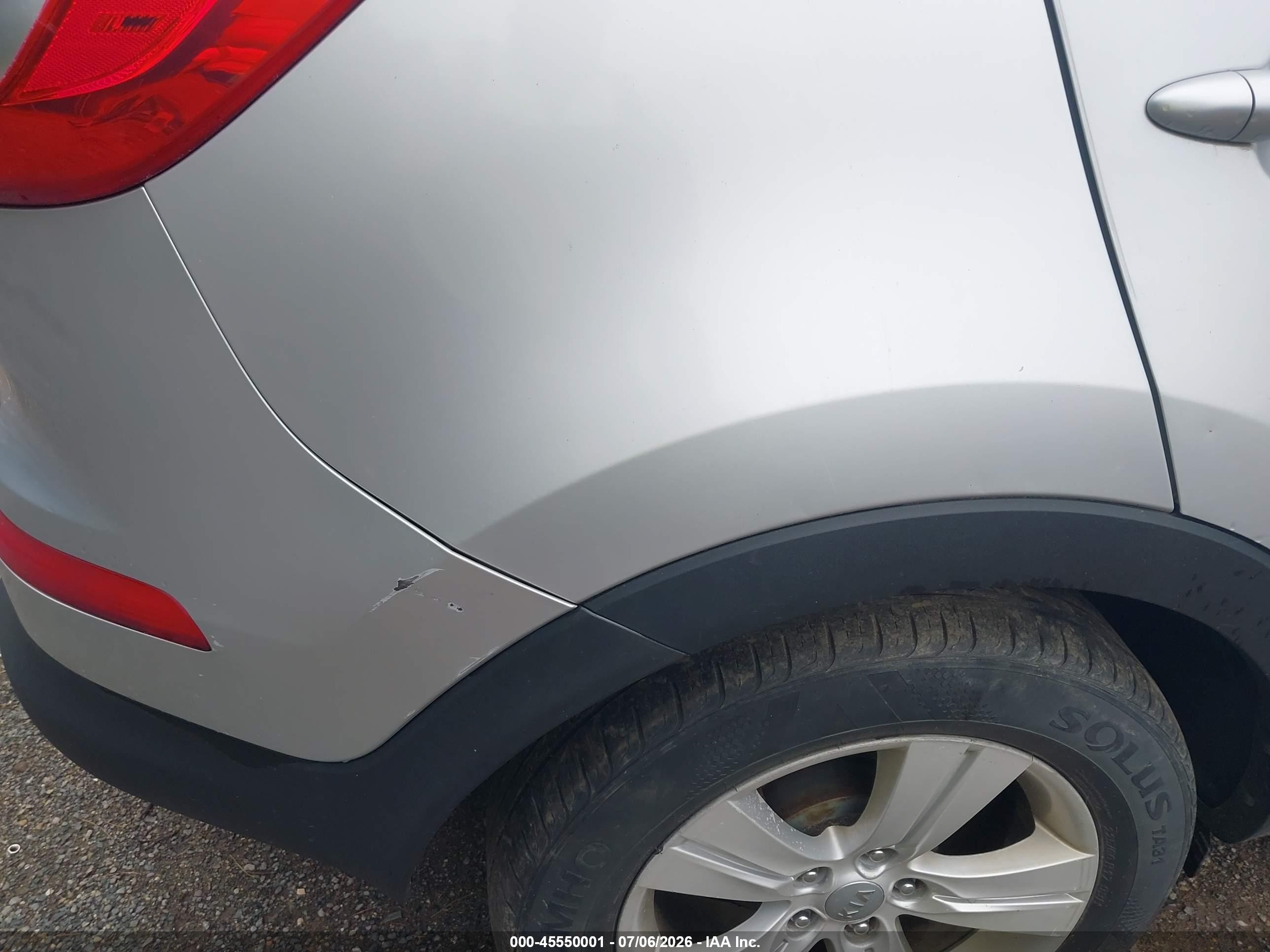 2012 Kia Sportage Lx Gray vin: KNDPBCA26C7309090