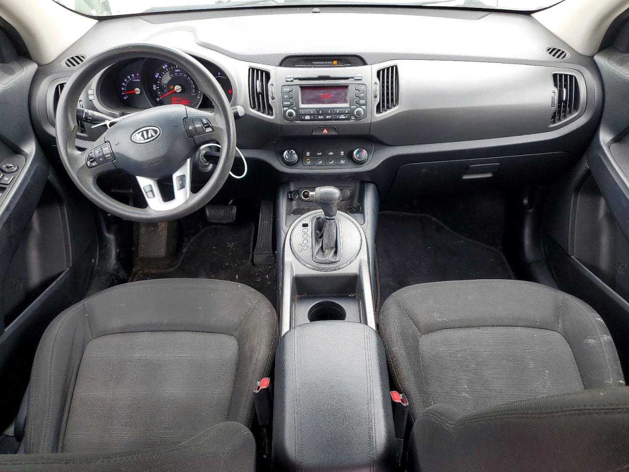 2012 Kia Sportage Lx White vin: KNDPBCA27C7201416