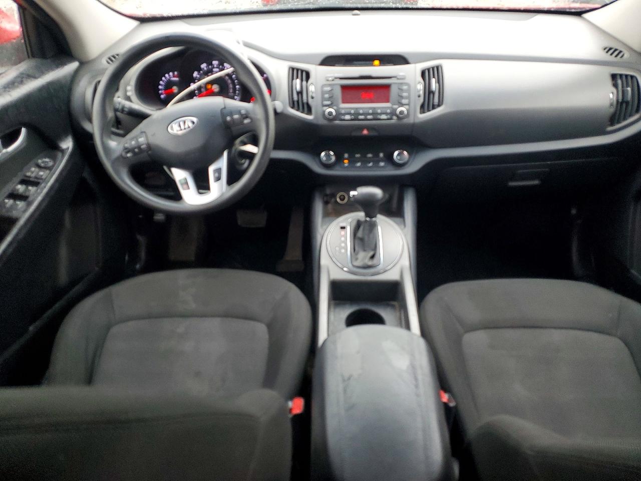 2012 Kia Sportage Lx Red vin: KNDPBCA27C7320440
