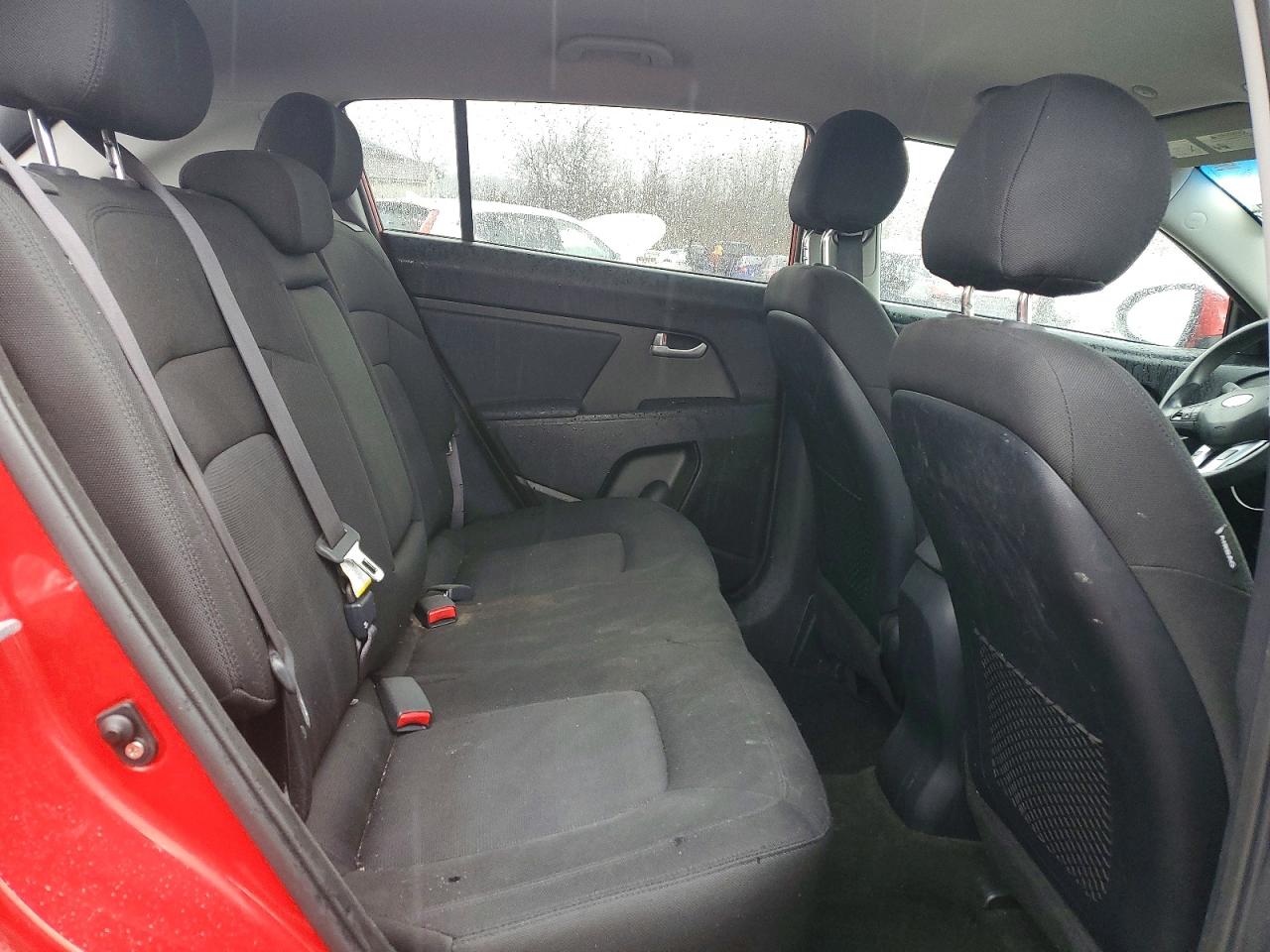 2012 Kia Sportage Lx Red vin: KNDPBCA27C7320440