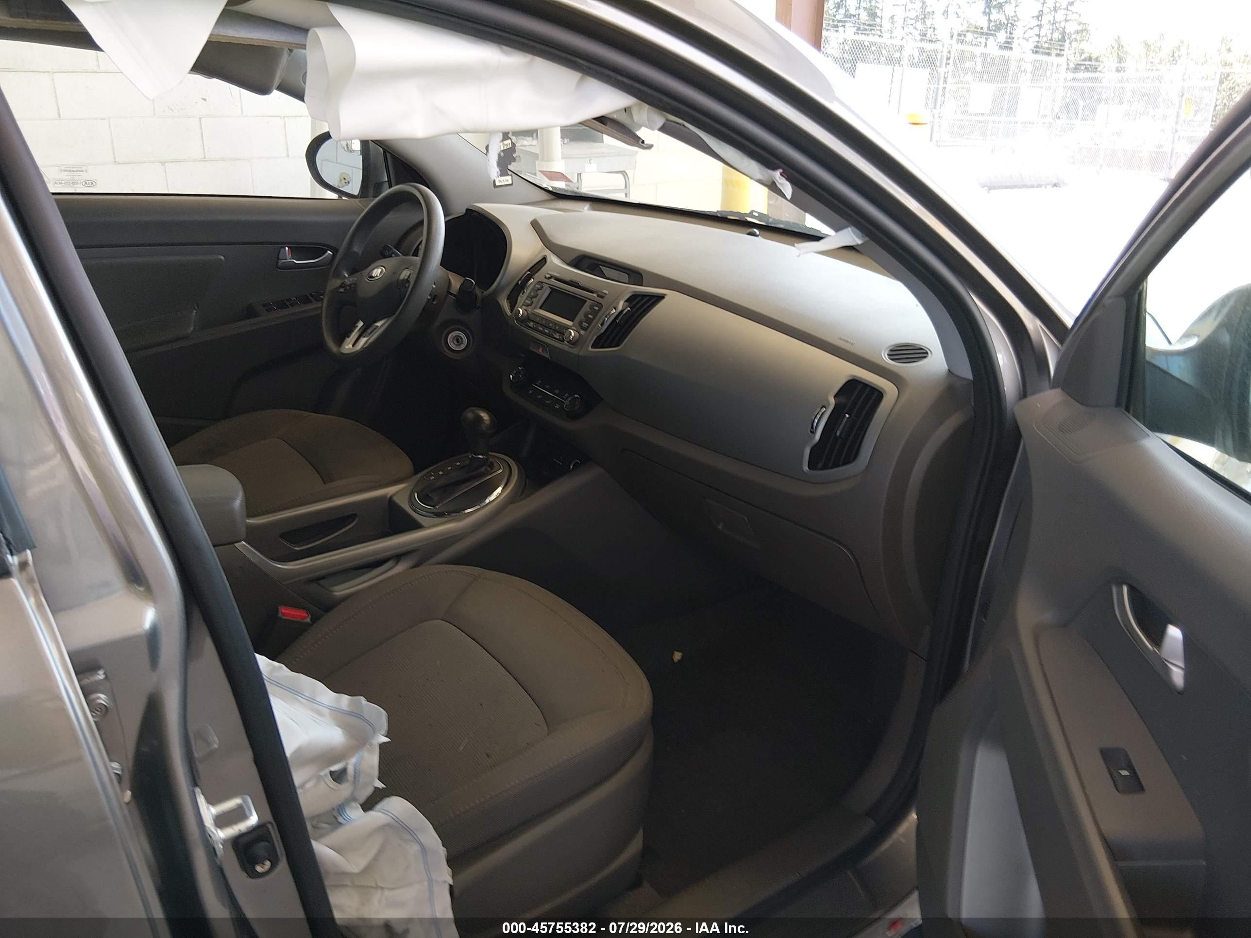 2013 Kia Sportage Lx Brown vin: KNDPBCA27D7486734